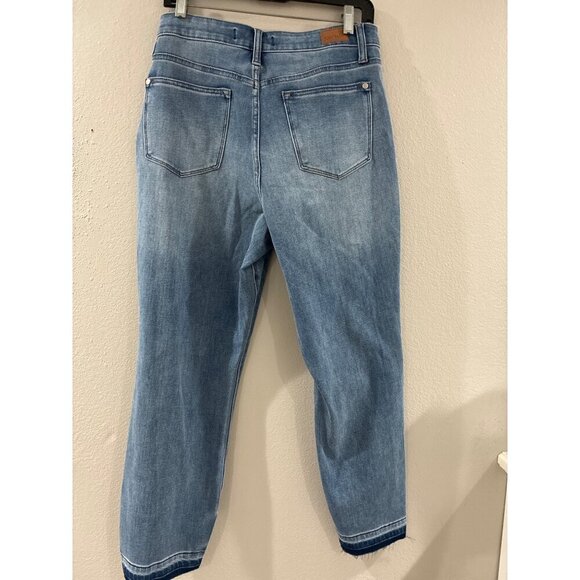 JUDY BLUE Jeans Thermadenim Undone Hem Boyfriend Fit size 9/29 - Picture 2 of 10